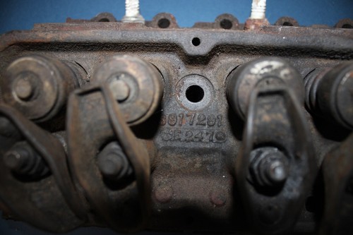 1967 Corvette Cylinder Head OEM 3917291 dated E247, Magnafluxed 291 - Picture 6 of 7