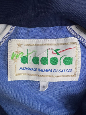 ITALY 1990 1992 TRAINING JACKET FOOTBALL SOCCER DIADORA MENS SIZE