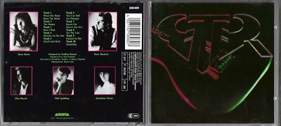 GTR - GTR (SAME/S.T.) [CD, 1986 ARISTA / STEVE HOWE, HACKETT, MAX BACON, G.T.R.]