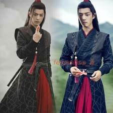 Chinese Hanfu The Untamed Men Women Dress Ancient Costume Wei Wuxian Cosplay Hot