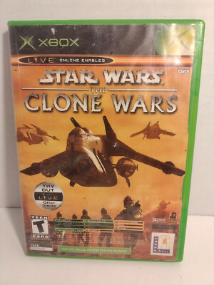 Microsoft Xbox Star Wars The Clone Wars Tetris Worlds 2003 XB CASE ONLY