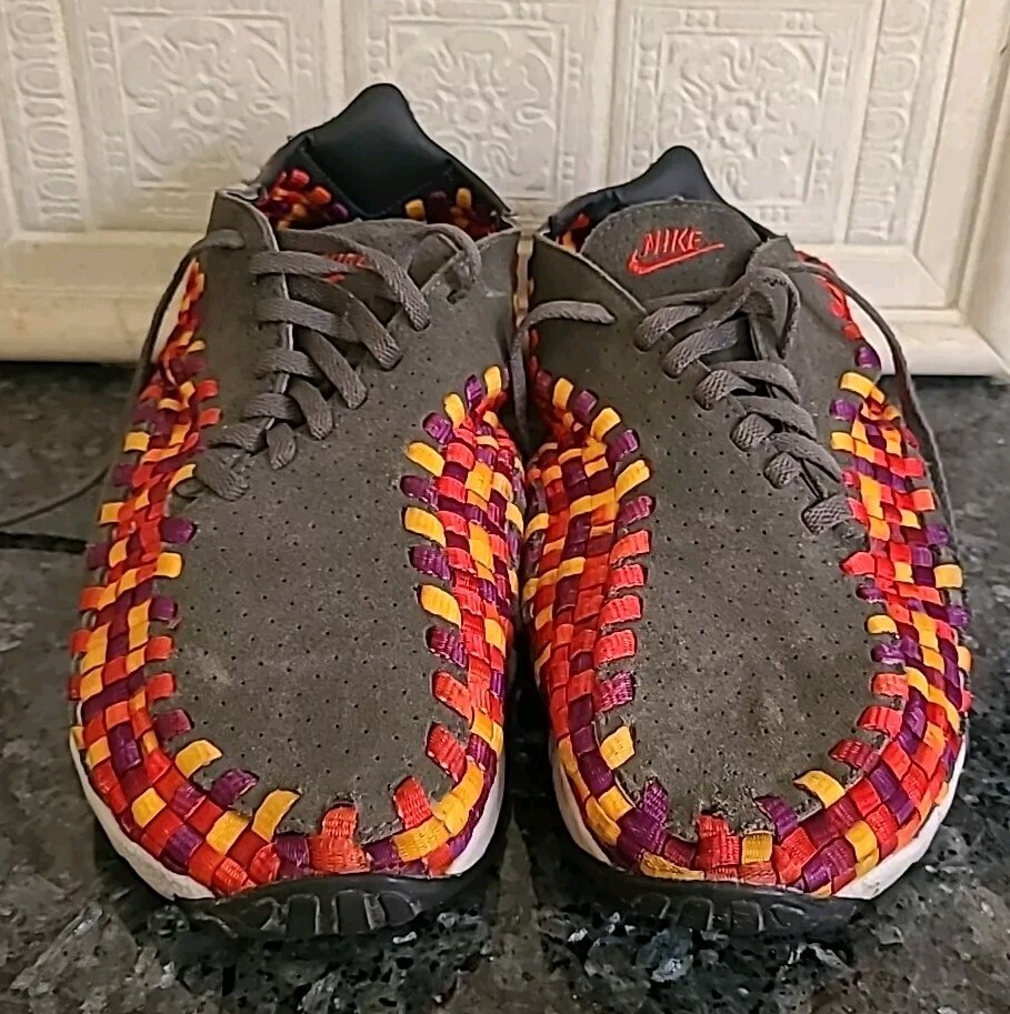 nike air footscape woven chukka rainbow