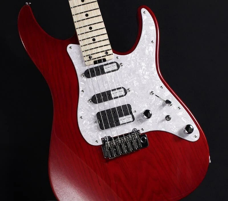 New SCHECTER BH-1-STD-24F (RED / M) 712241 Electric Guitar From Japan