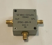 1pc Mini-Circuits ZFDC-20-5 0.1-2000MHz 20db RF Coaxial Coupler