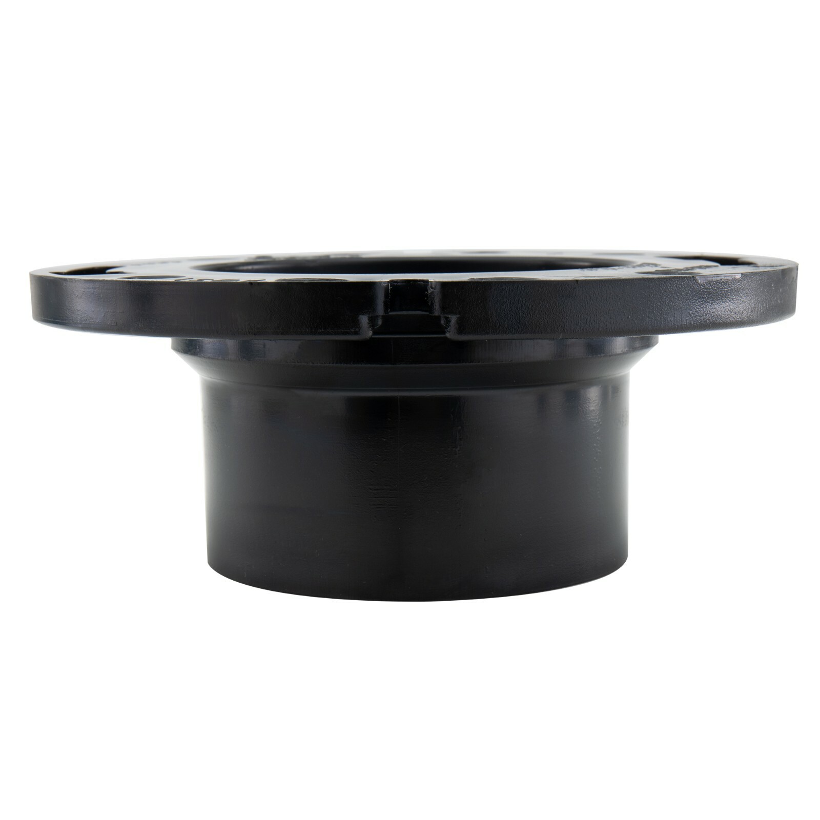 RV Toilet Closet Flange 4x3 ABS Plastic Toilet Mount Optional Wax Ring