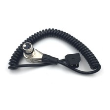 D-Tap to 4Pin XLR Female Right Angle Adapter Power Cable For DSLR Camera