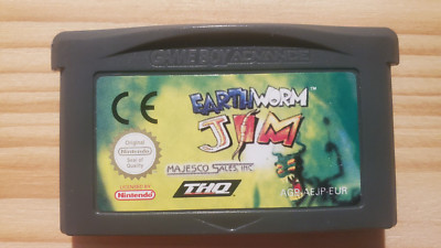 Earthworm Jim + Hülle - Nintendo Gameboy Advance Spiel - THQ - PAL - EUR - #1