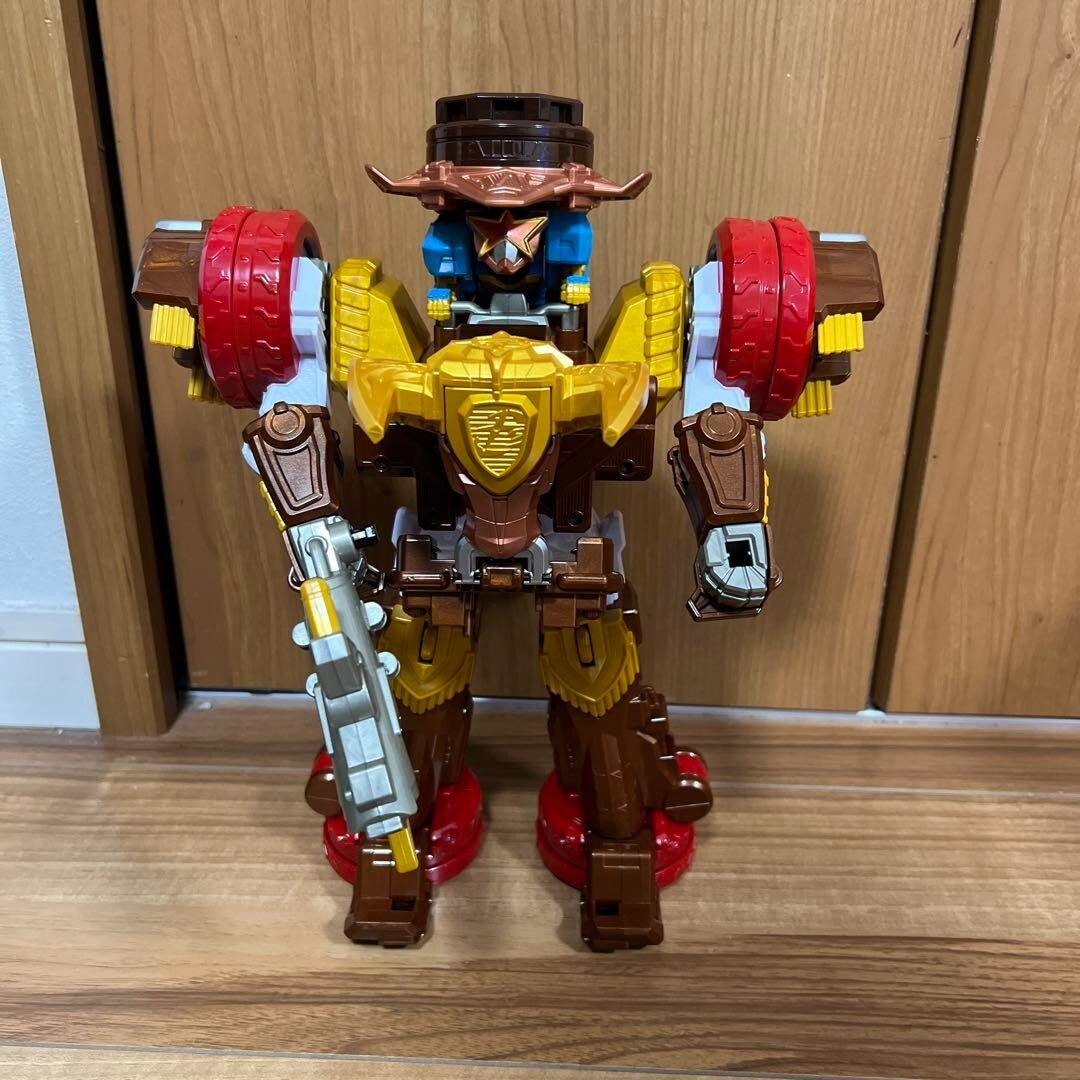 Power Rangers Ninja Steel Ninninger DX BISON KING Shurikenjin