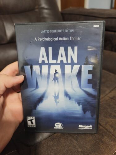 Alan Wake édition collector limitée Xbox 360 d'occasion voir photos telles quelles EC1 - Photo 1/9