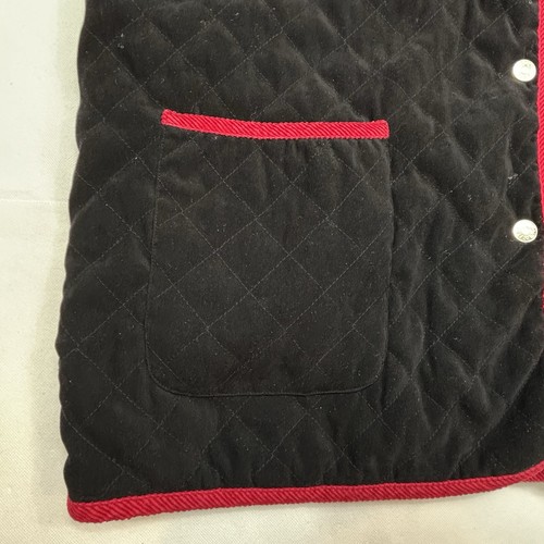 Vintage Denim & Co Reversible Women's 2X Corduroy Barn Coat Red & Black Outdoor - Picture 11 of 17