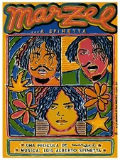 Marzel By Luis Spnetta wall Decoration Poster.Graphic Art Interior design. 3523