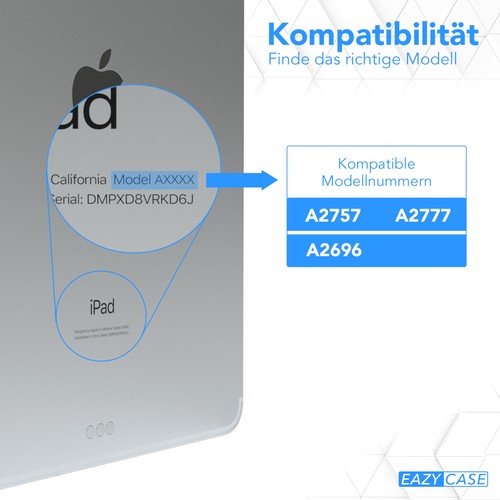 EAZY CASE für Apple iPad 10,9" (10. Gen.) Hülle Smartcase Sleep / Wake Funktion - Bild 7 von 15