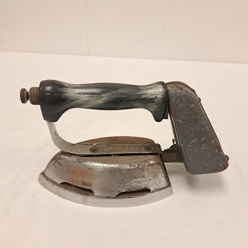 Ferro da stiro a benzina RADIANT 1936 vintage - Akron Ohio USA