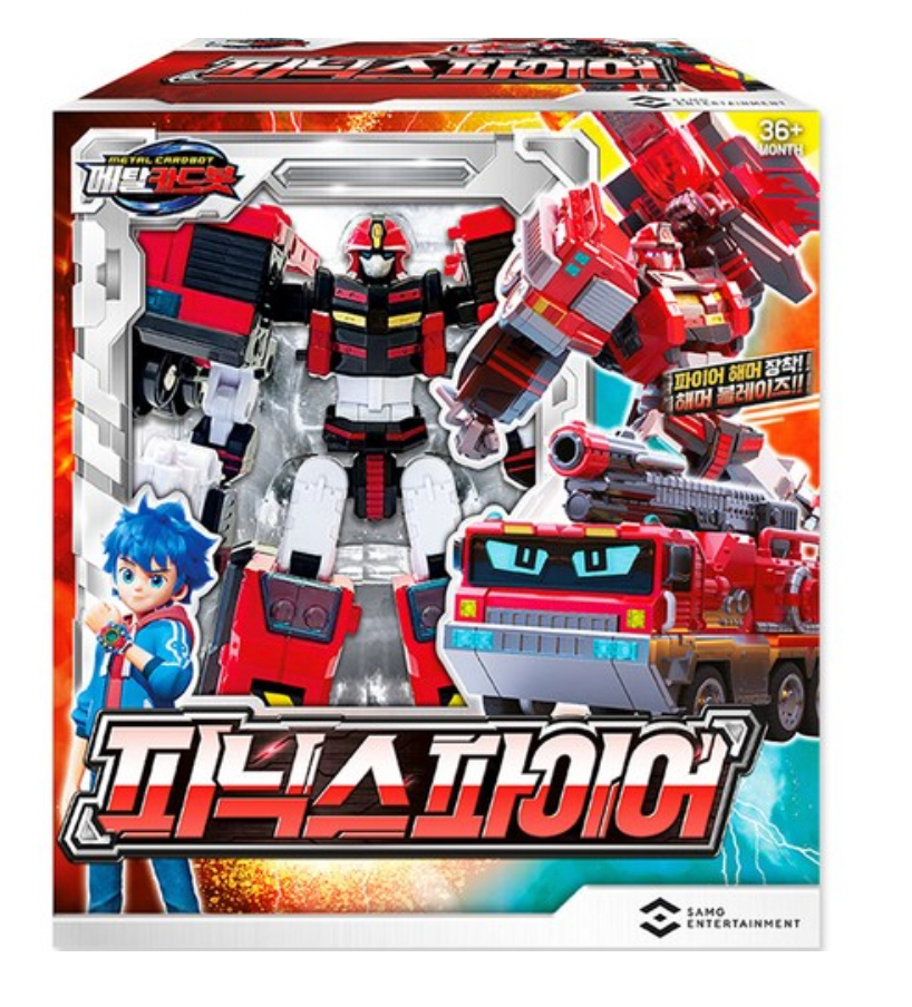 Metal Card Bot Phoenix Fire Transformer Robot - korea Toys | eBay