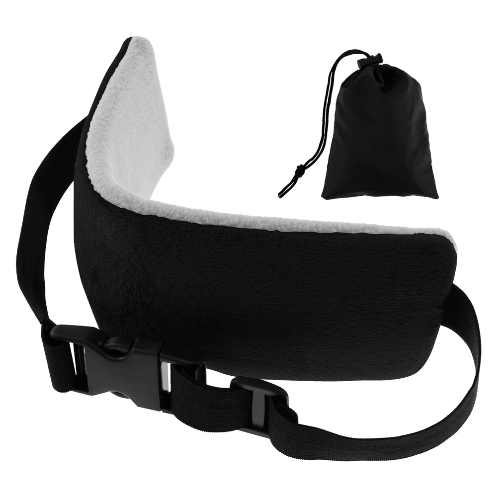 Travel Pillow Alternative Portable Neck Support Band Adjustable Head BlXfI