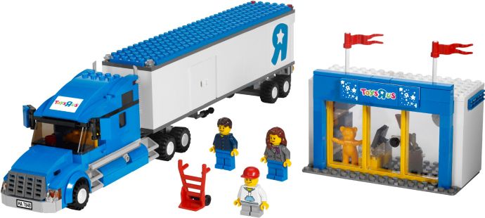 Lego 7848 Toys 'R' Us Truck & Toy Shop ** Sealed Box ** Tractor Trailer Big Rig