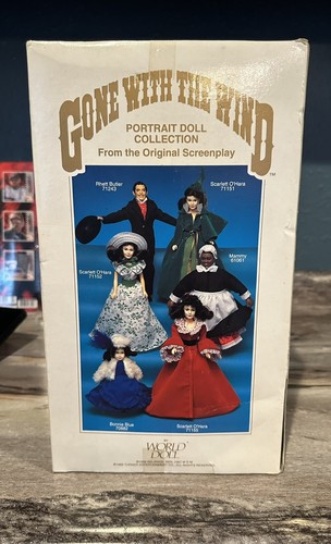 Vintage 1989 Vom Winde verweht Rhett Butler # 71243 Box hat kleine Schäden - Bild 4 von 4
