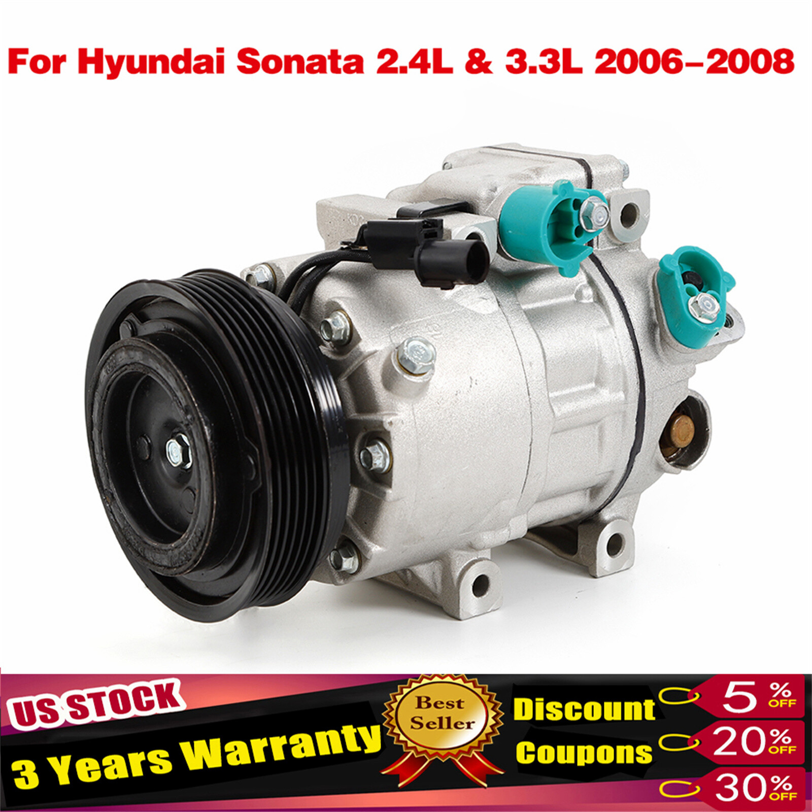 2006 Hyundai Sonata Ac Compressor