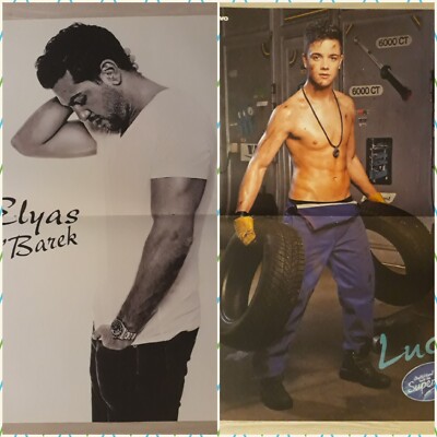 Luca Hänni Elyas M'Barek Poster Sammlung Konvolut Gr. M