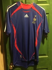 Adidas French National Team Soccer Jersey Size L Climacool