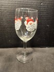 Santa Claus Wine Glass Set Eat Drink & Be Merry Set of 4 — photo 8