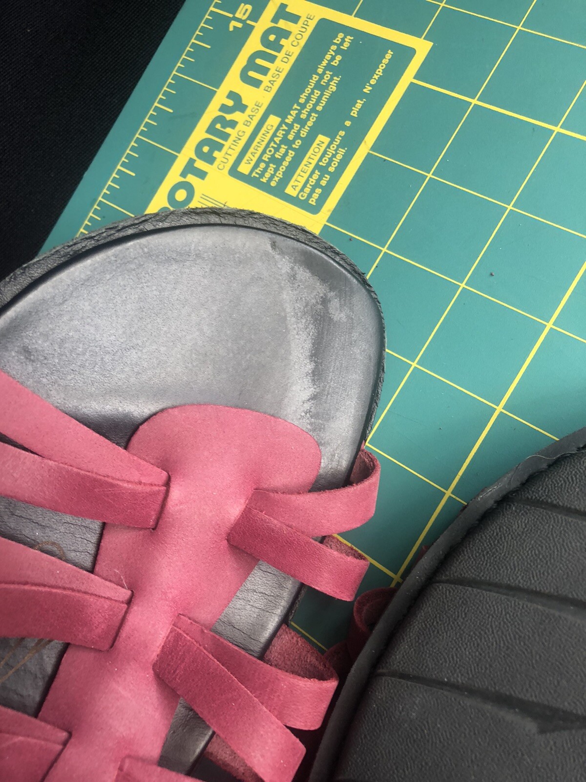 Sandali donna KEEN Alman gladiatore rosso barbabietola 1012396 taglia 10 indossati una volta