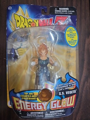 Irwin Toys Dragon Ball Z S.S. Vegeta Energy Glow FUNimation 2002 28c2