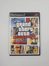 Grand Theft Auto Liberty City Stories PS2 PlayStation 2 Complete CIB + Map