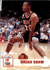 1993 Hoops Basketball Brian Shaw #117 PSA 9