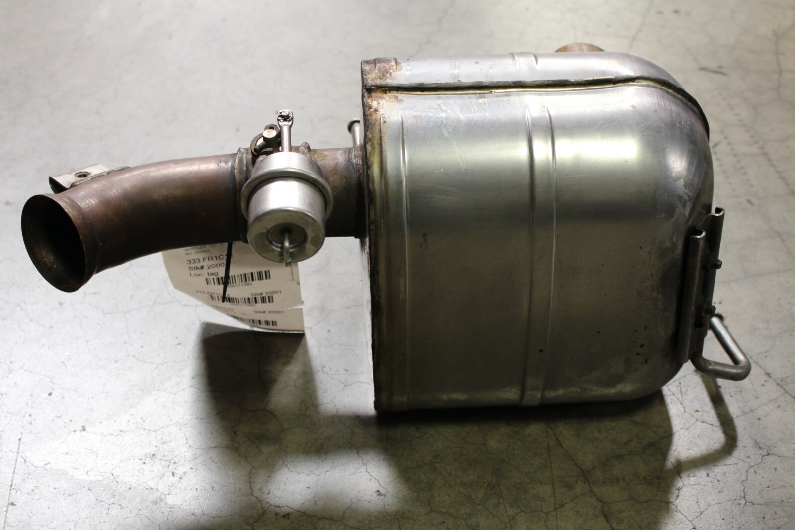 Ferrari California, RH, Right, Muffler, Used, P/N 253352