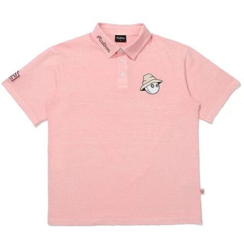 MALBON GOLF Men's short sleeve Polo shirt pure cotton comfort new Tie Dying - Picture 1 of 19