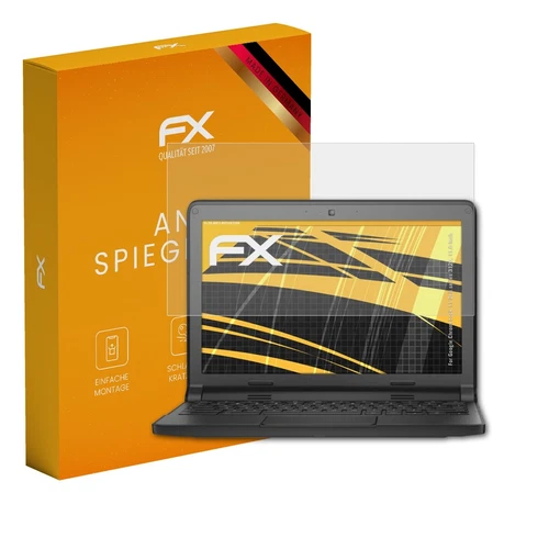 atFoliX 2x Schutzfolie für Google Chromebook 11 (11.6 Inch) matt&stoßfest