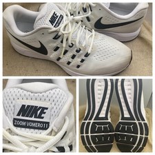 NIKE AIR ZOOM VOMERO 11 Running Shoes SneakersWhite Black 838646-100 (US SZ 11.5