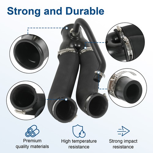Air Intake Duct Hose F6TZ-9B659-AD For 94-97 Ford F150 F250 F350 5.0L/5.8L - Picture 4 of 22
