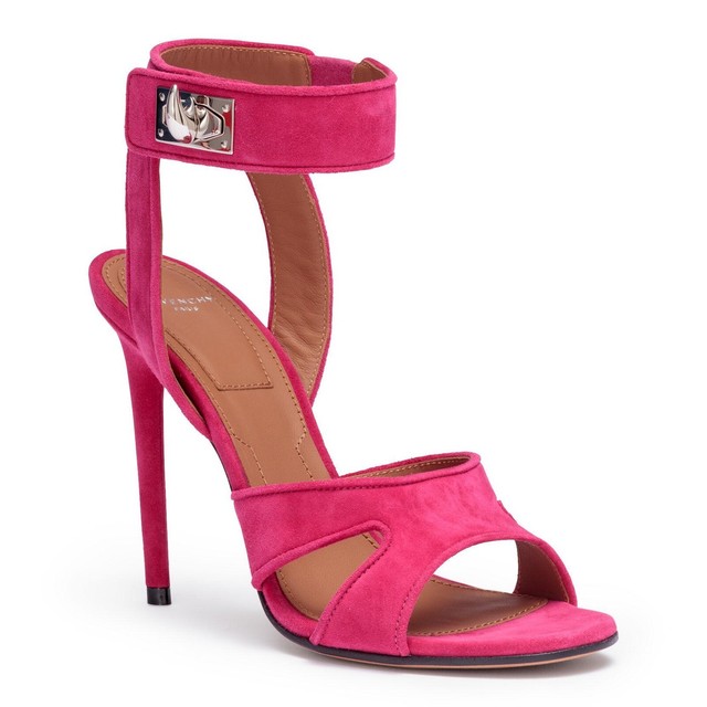 fuchsia pink sandals