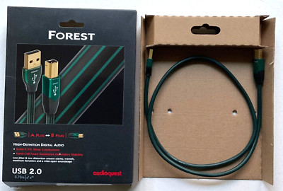 AudioQuest Forest USB - 0.75 Meter - A to B - Open Box - Authorized Dealer