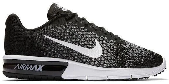 Nike Air Max Sequent 2 Black Dark Grey