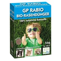Gp Rabio Bio-RasendüNger Org. RasendüNger 5Kg Karton 100 M² Npk-DüNger 9+3+6