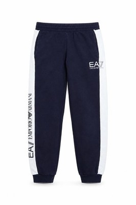 Emporio Armani Jungen Jogginghose Größe 12 Jahre Blau Colourblock Activewear