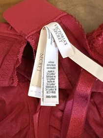 VICTORIA'S SECRET SET: SEXY TEE SHEER HERITAGE DEMI BRA & CHEEKY PANTY 38D XL