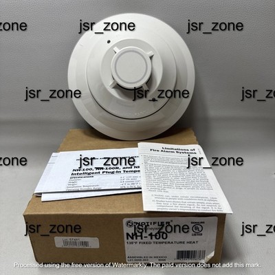 NH 100 Notifier Smoke Detector Head Only