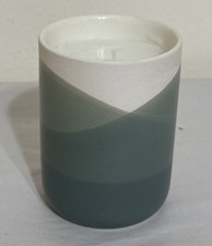 New Hearth & Hand Soy Blend Wax Candle 7.76oz Green White Jar