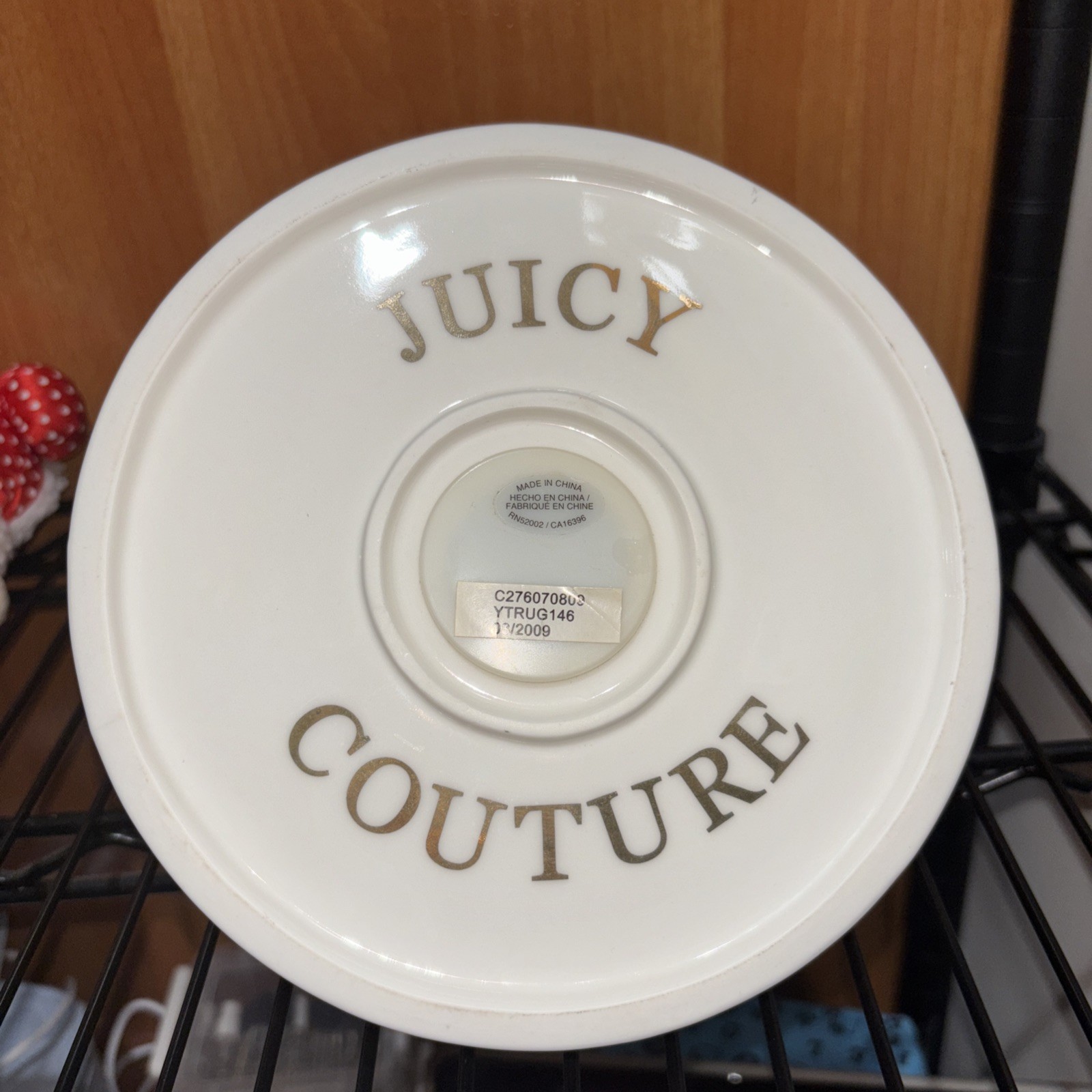 Juicy Couture Rare Tier Cake Ceramic Piggy Bank