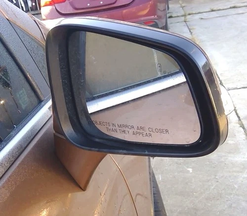14 15 2016 Buick Encore Passenger RH Side View Mirror GD7 Bronze w/ Blind Spot