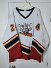 Vintage Port Huron Border Cats UHL Game Used Worn Hockey Jersey Size 2XL XXL