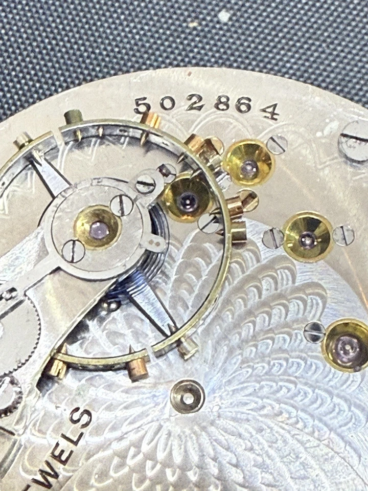 South Bend 331 级机芯适用于零件或维修。 18 年代平衡很好 — 第 3/4 张图片