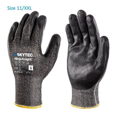 Skytec Sapphire Knight TDM Cut Lavel C, Bi-Polymer Handfläche beschichteter Handschuh, Größe 11/XX