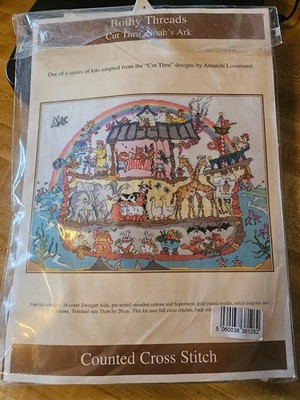 Bothy Threads- Cut Thru Noah's Ark Chart Pack Kit