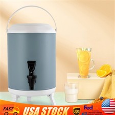 8L Insulated Thermal Drink Dispenser Hot Cold Beverage Dispenser 1.9 Gallons