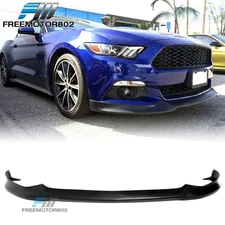 Front Bumper Lip Fits 15-17 Ford Mustang ST Style Spoiler PU